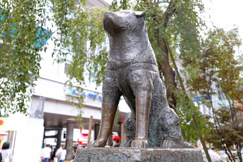 渋谷の忠犬ハチ公像