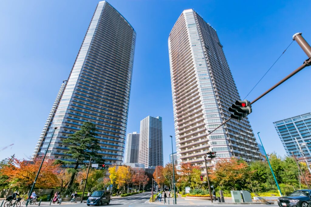 武蔵小杉の高層マンション