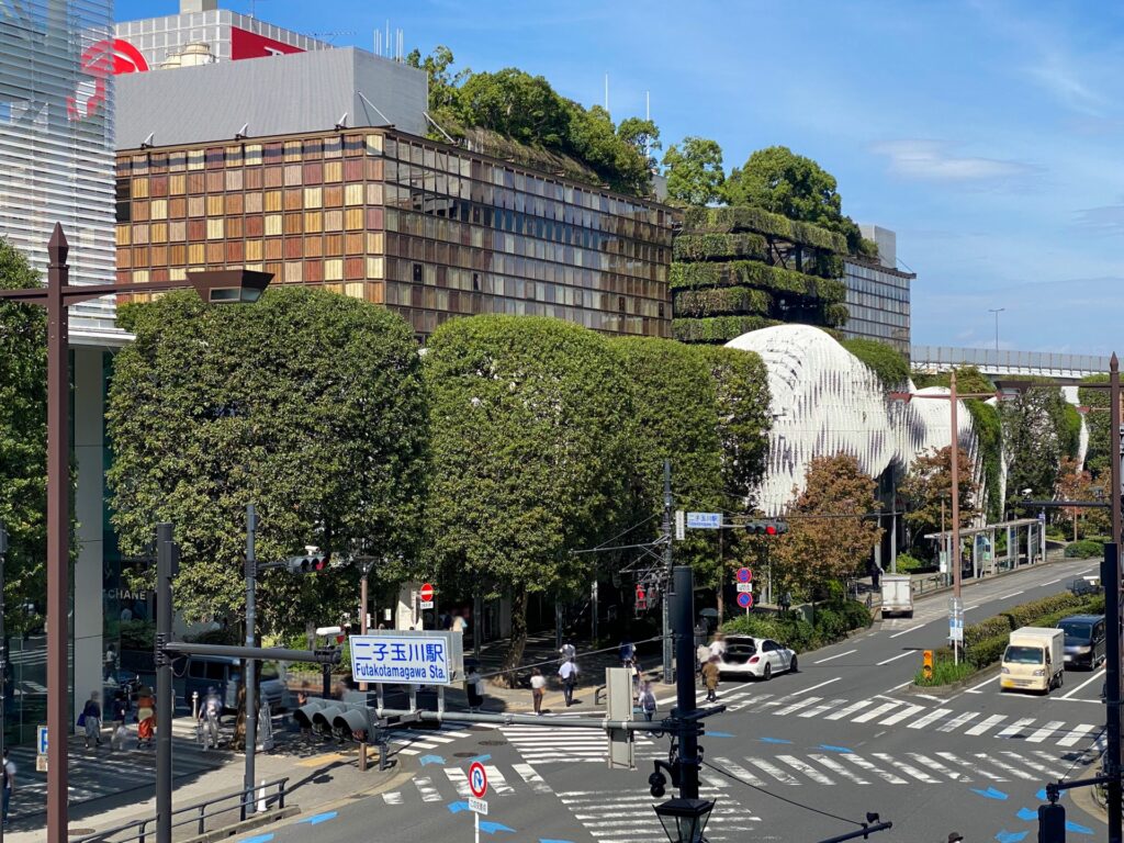 二子玉川の交差点